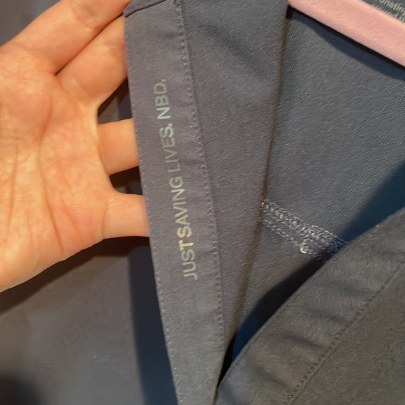 Figs Dark Harbor (Dark Navy Gray) Oversized top. - Picture 3 of 8